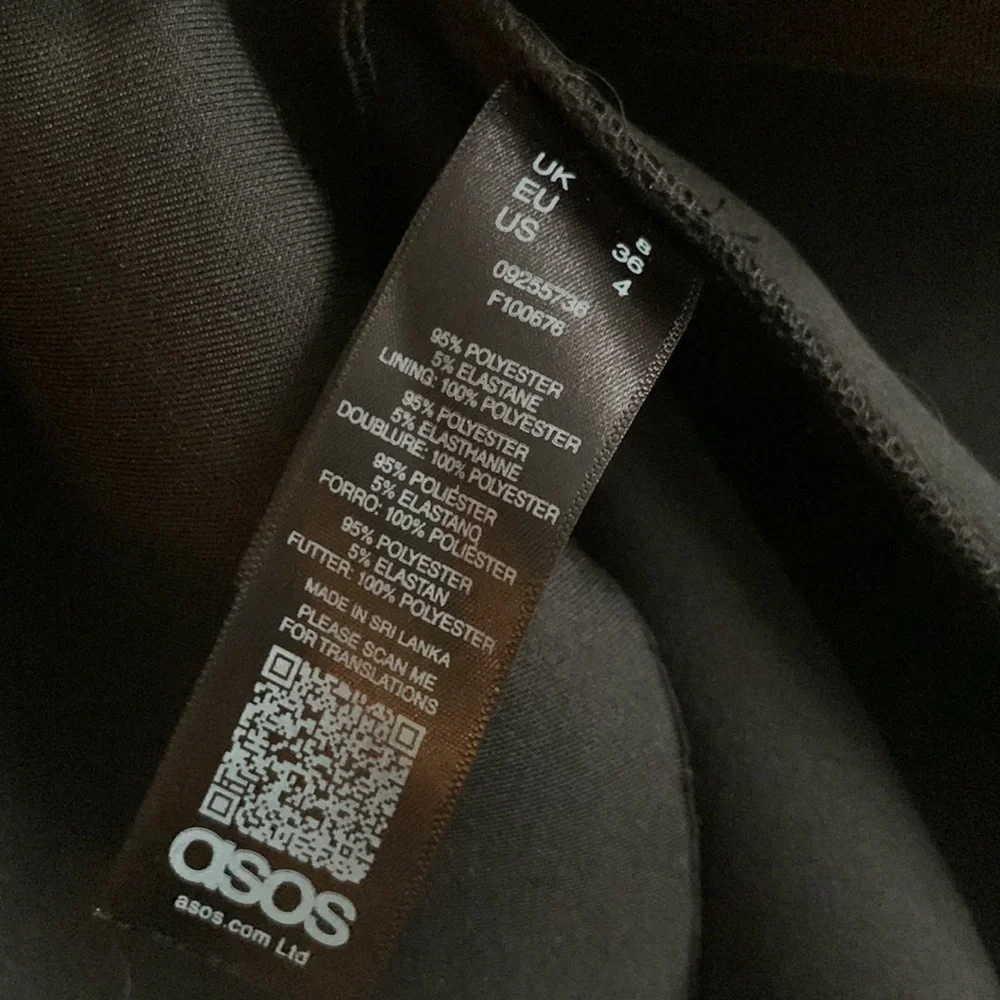 NWT ASOS FALLEN SHOULDER DRESS - Picture 9 of 9